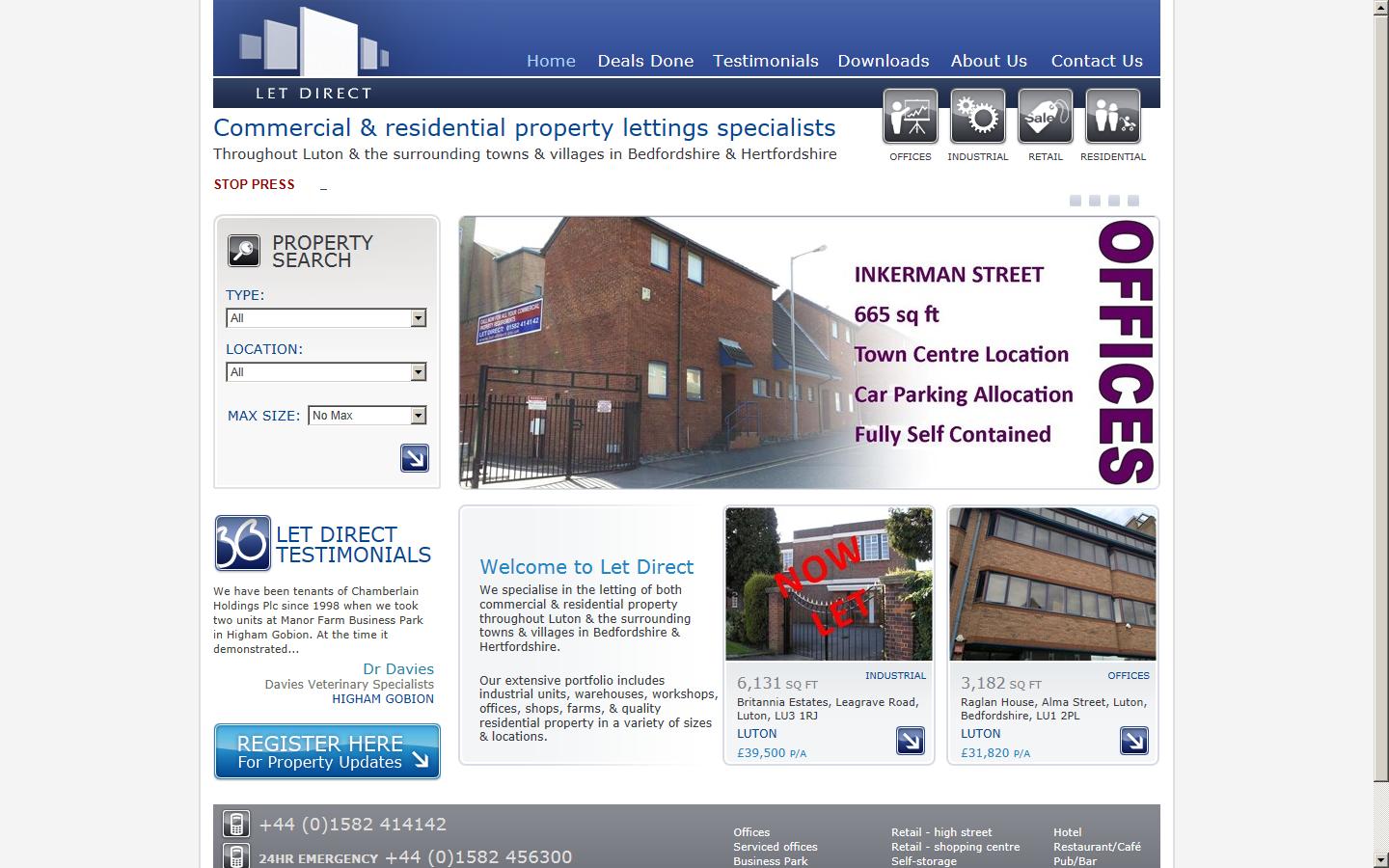 Chamberlain Holdings P.L.C Website