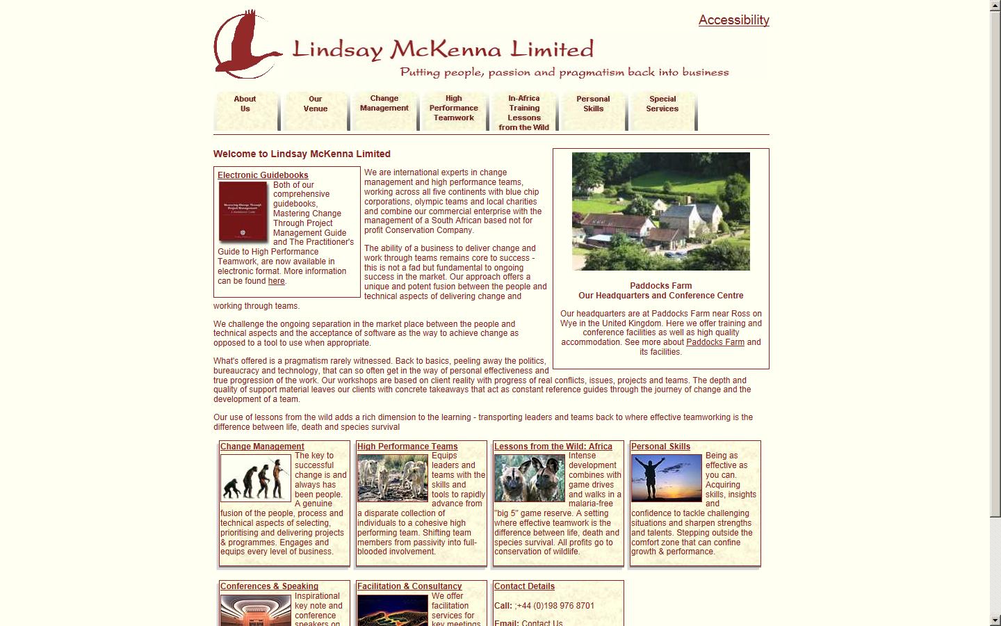 Lindsay McKenna Limited Website