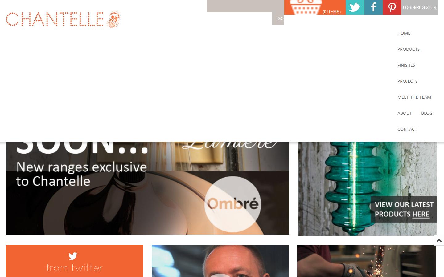 Chantelle Lighting Group Website