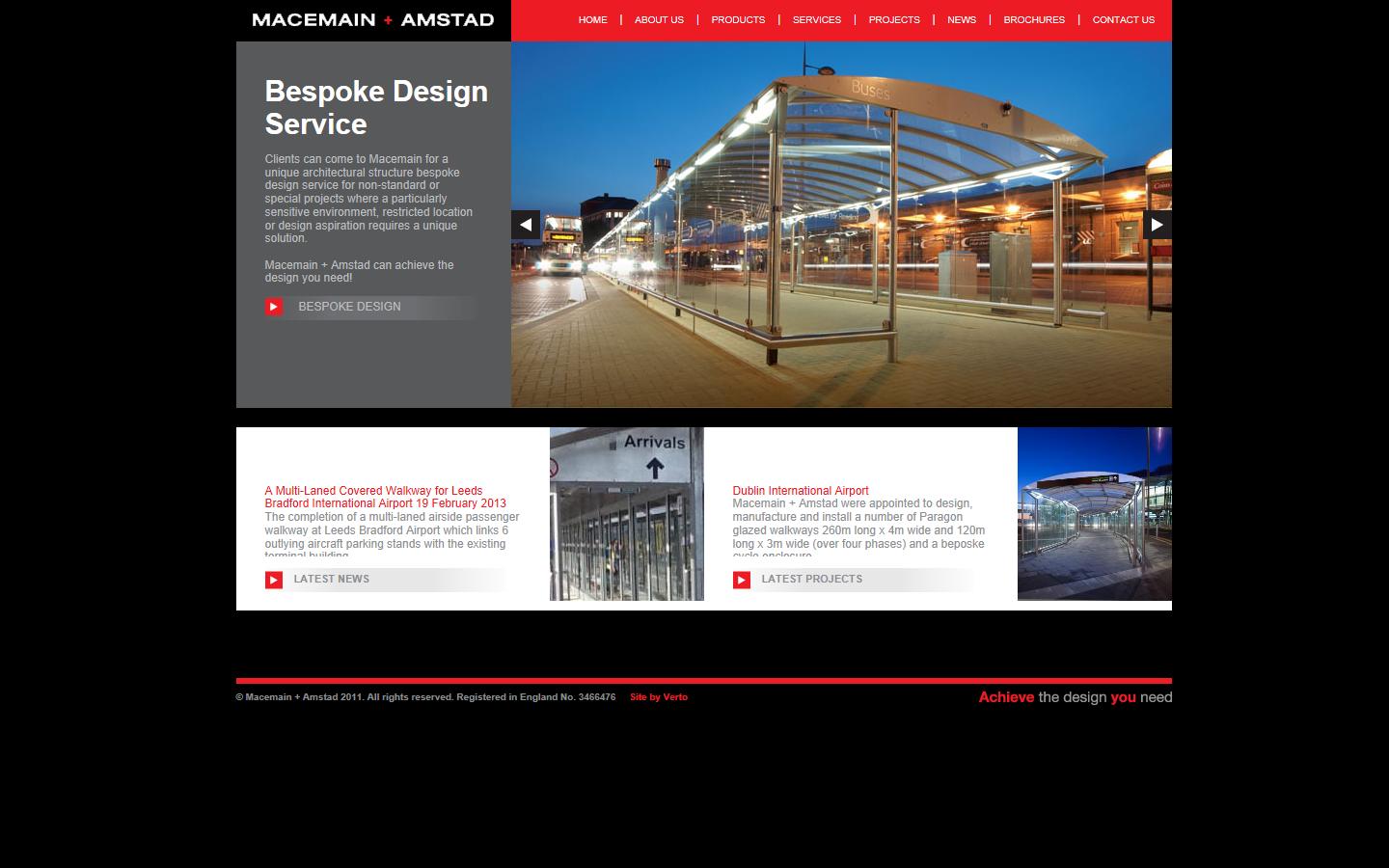 Macemain & Amstad Ltd Website