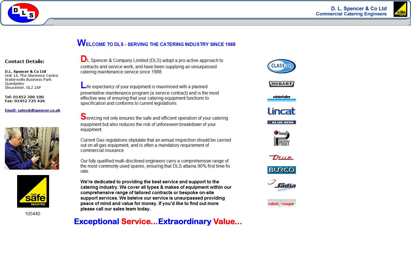 D.L. Spencer & Co Ltd Website