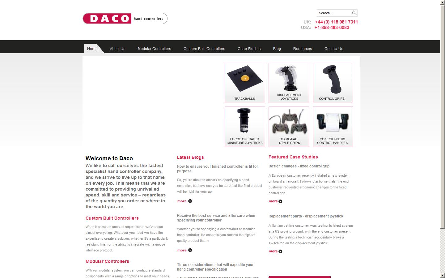 Daco Scientific Limited Website