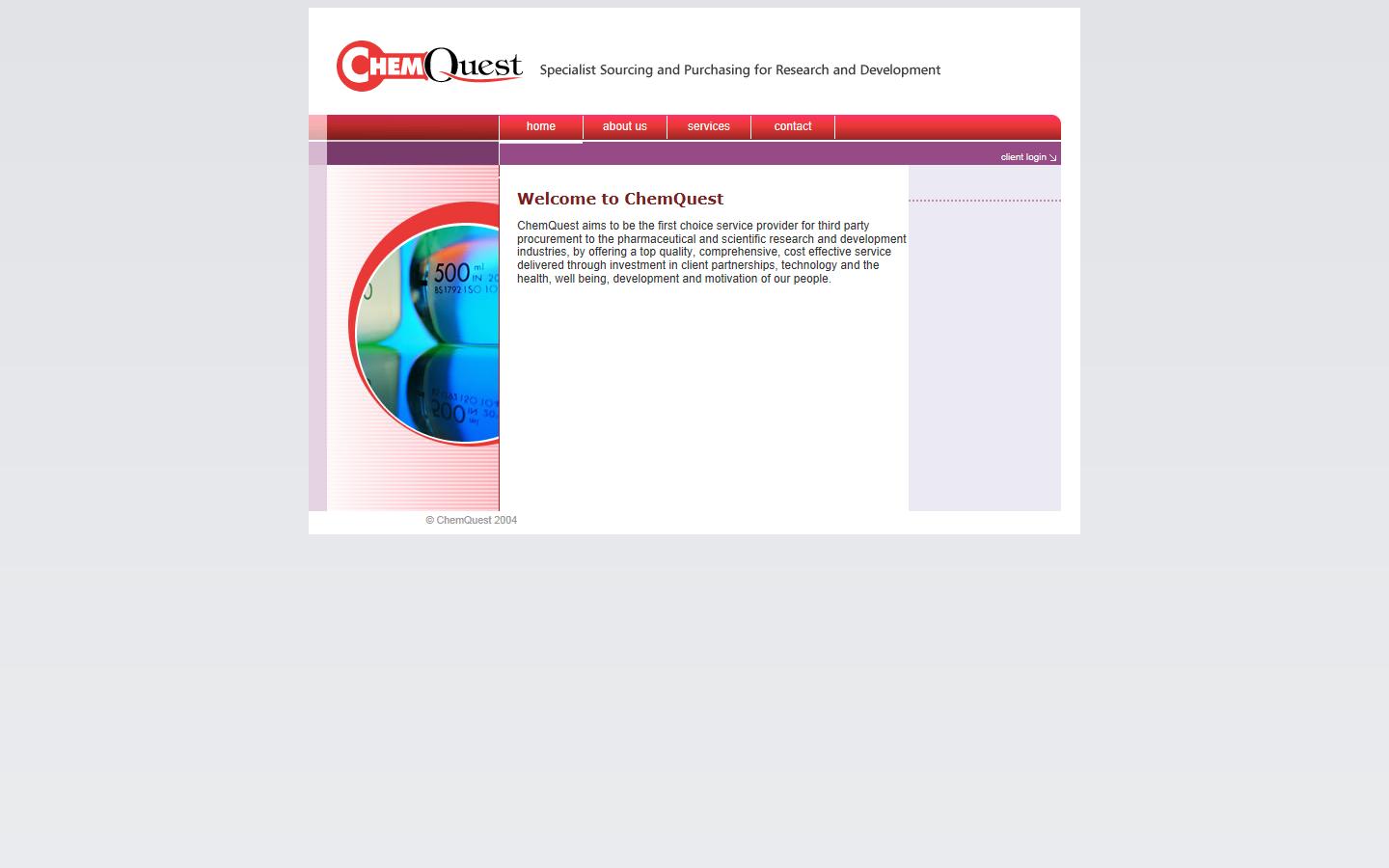 ChemQuest Ltd. Website