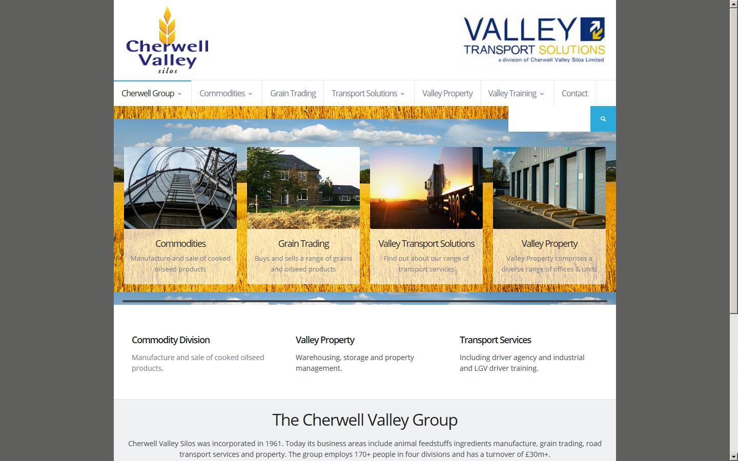 Cherwell Valley Silos Ltd Website