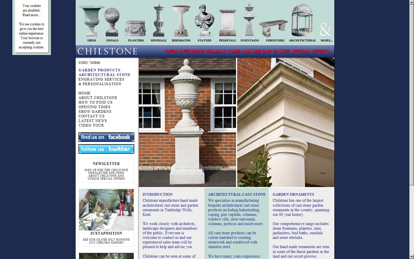 Chilstone Architectural Stonework  Website