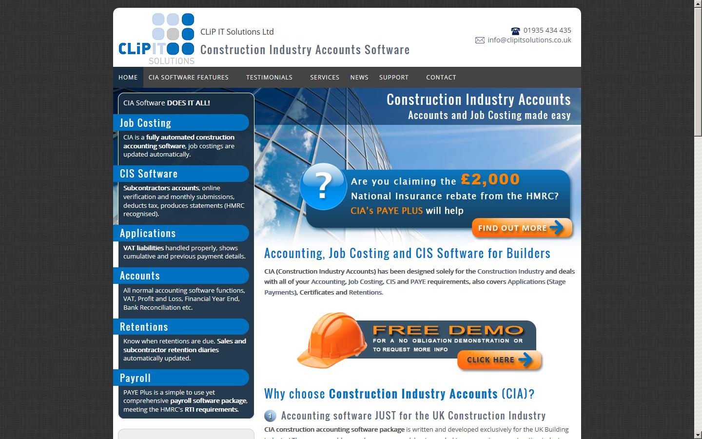 CLiP IT Solutions Ltd Website