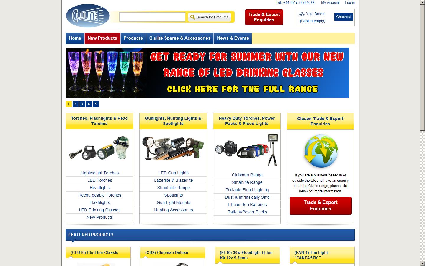 Cluson Engineering Ltd Website