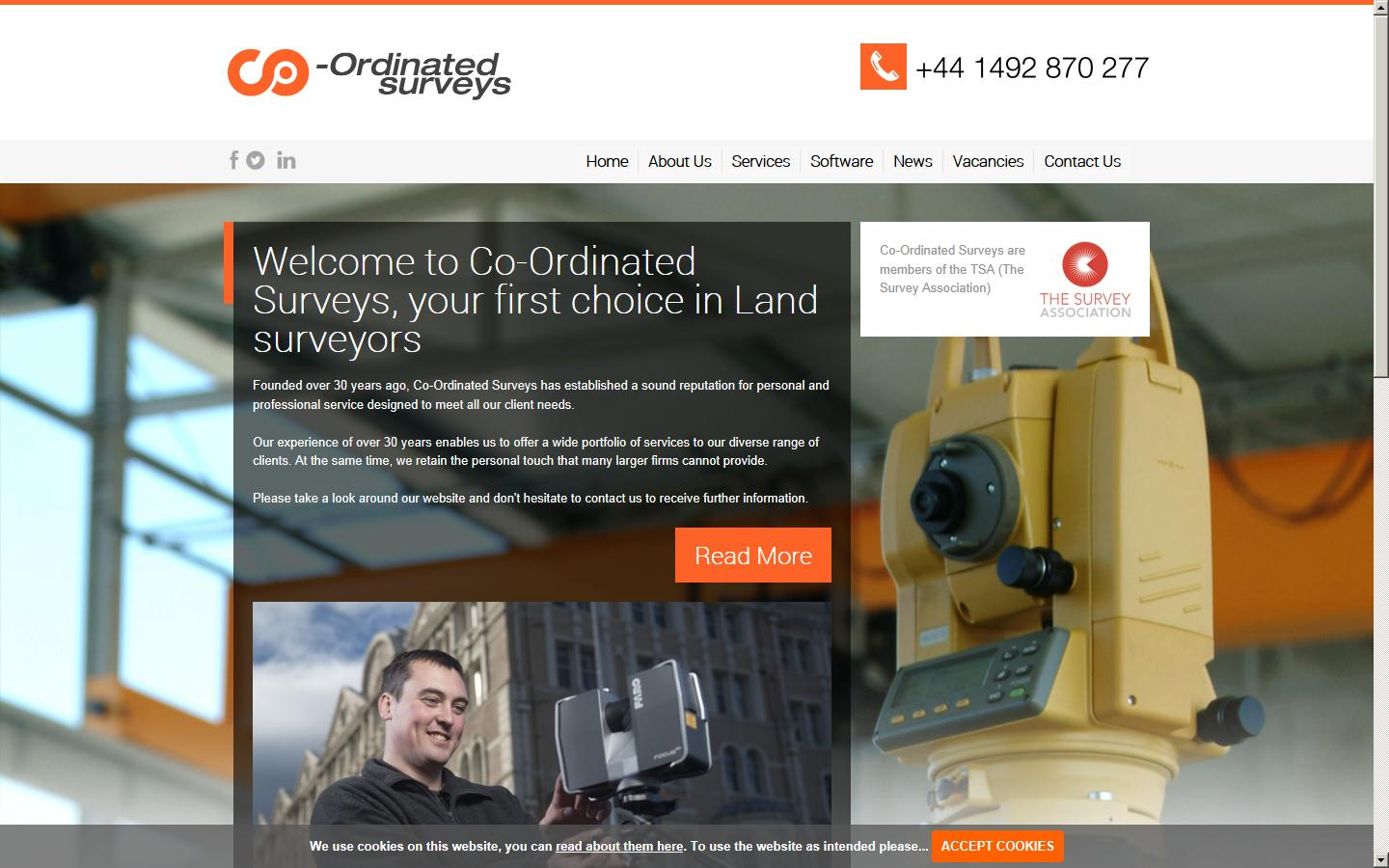 Co-ordinated Surveys Website