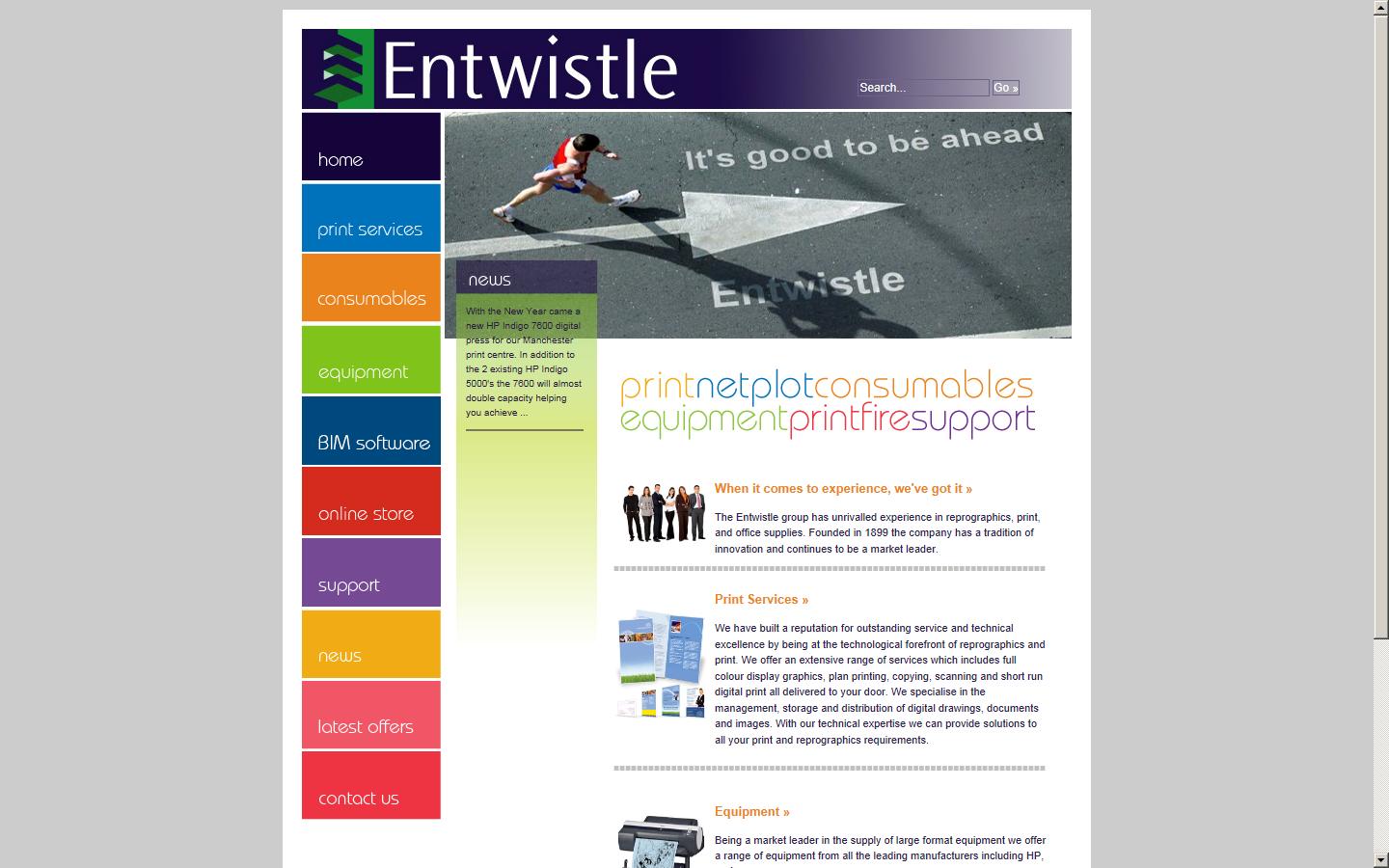 Entwistle Website