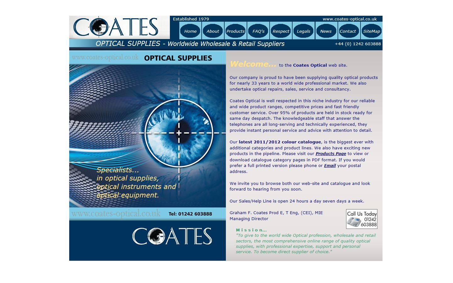 Graham Coates SVS (UK) Ltd Website