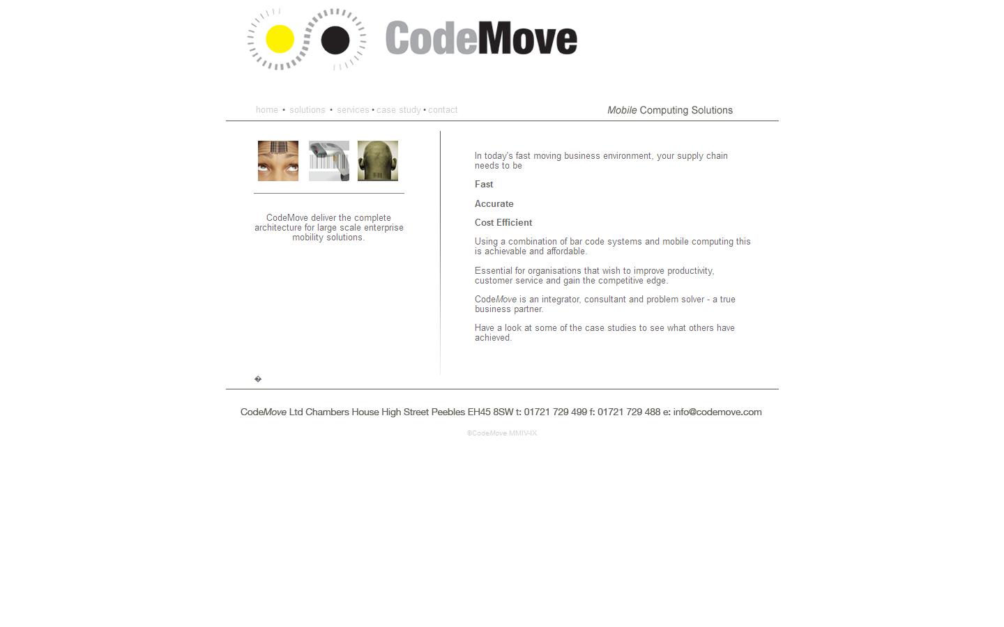 Codemove Ltd 	 	 	 	 	 	 	 	 	 	 	  Website