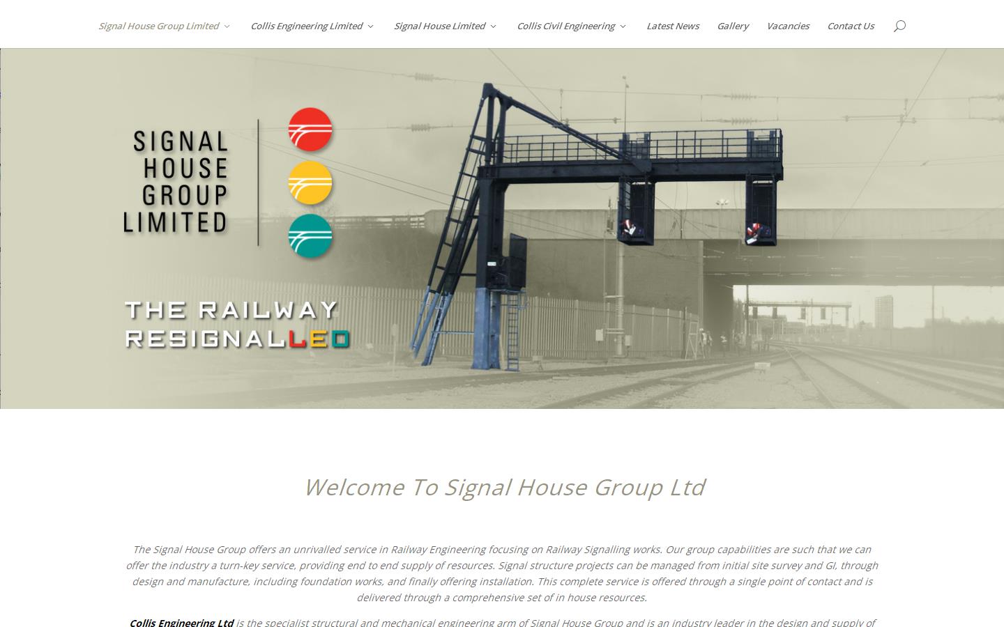 Collis Engineering Ltd  Website