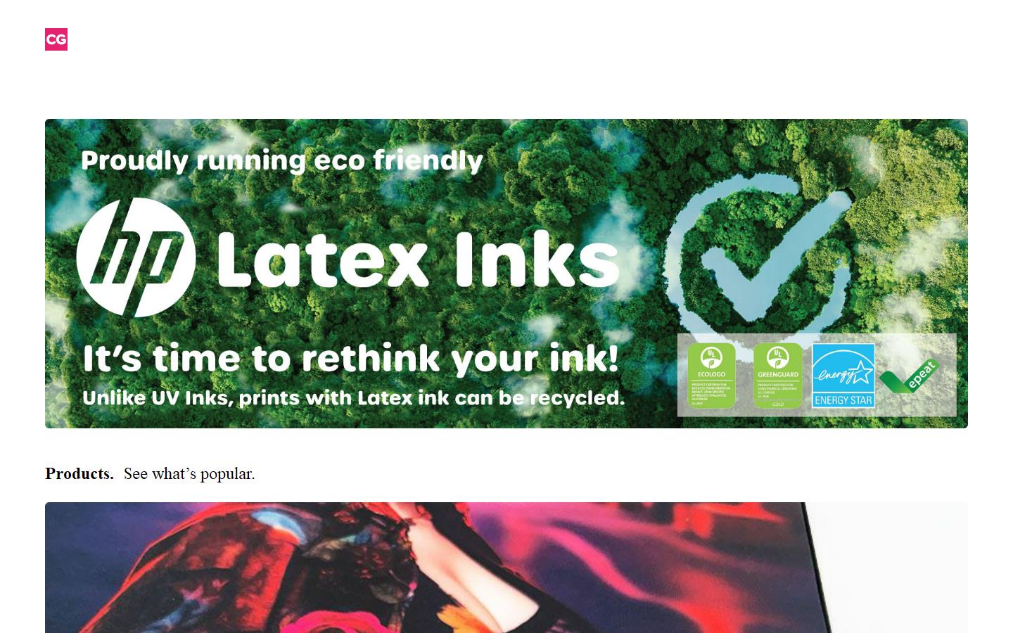 Colour Graphics Website