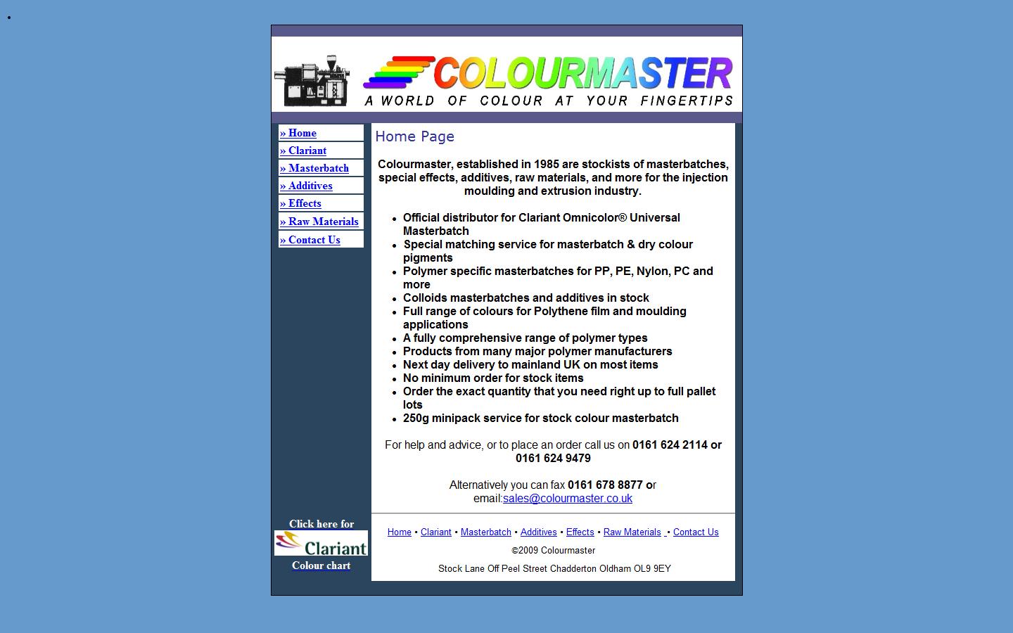Colourmaster Website