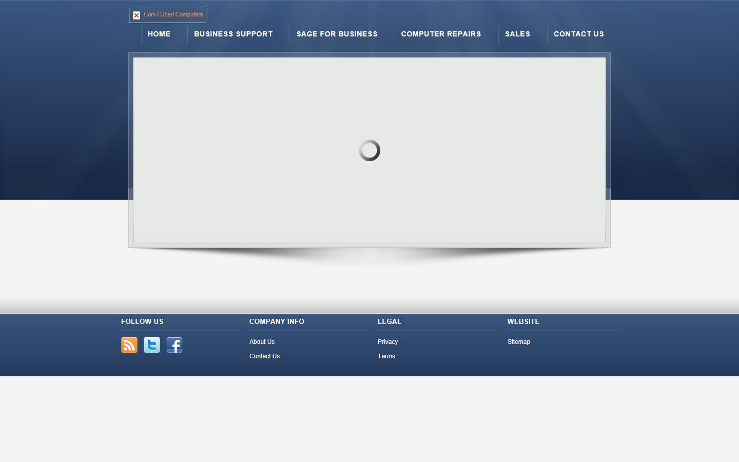 Com Cubed Ltd Website