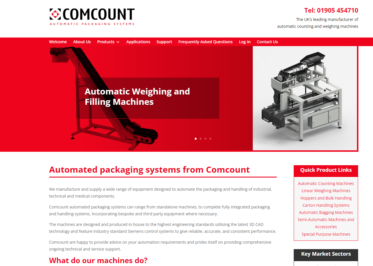 Comcount Ltd Website