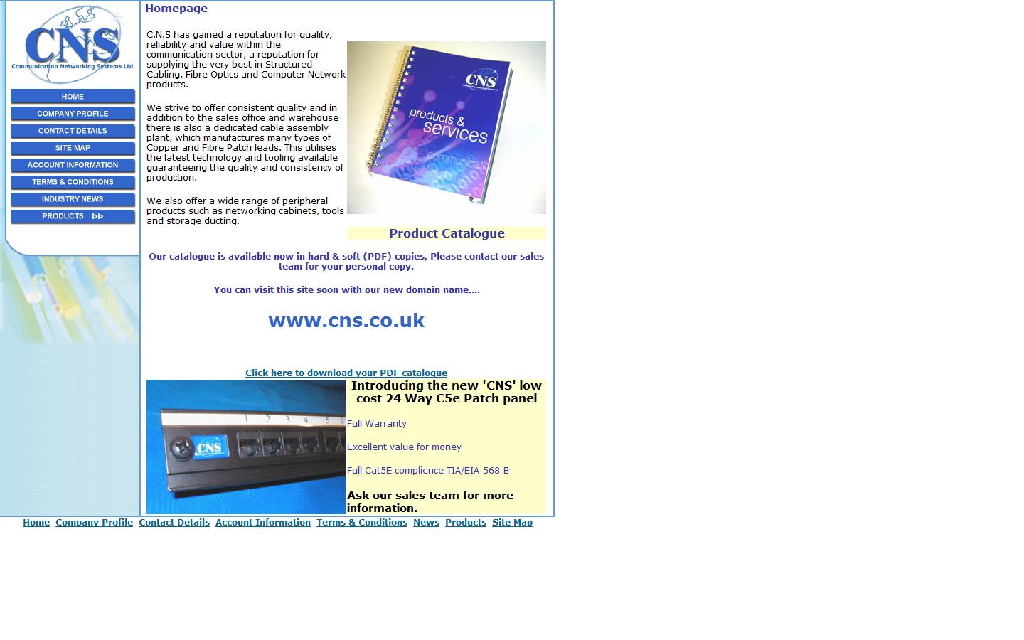Communication Networking Systems Ltd  Website