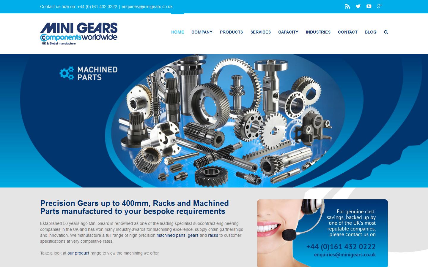 Mini Gears Group Website