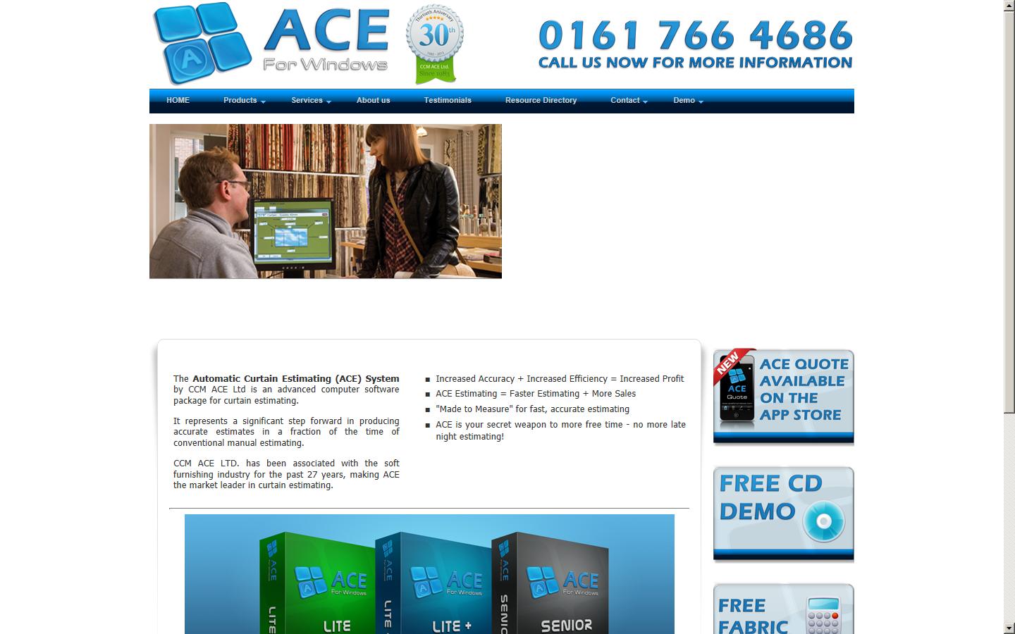 CCM Ace Ltd Website