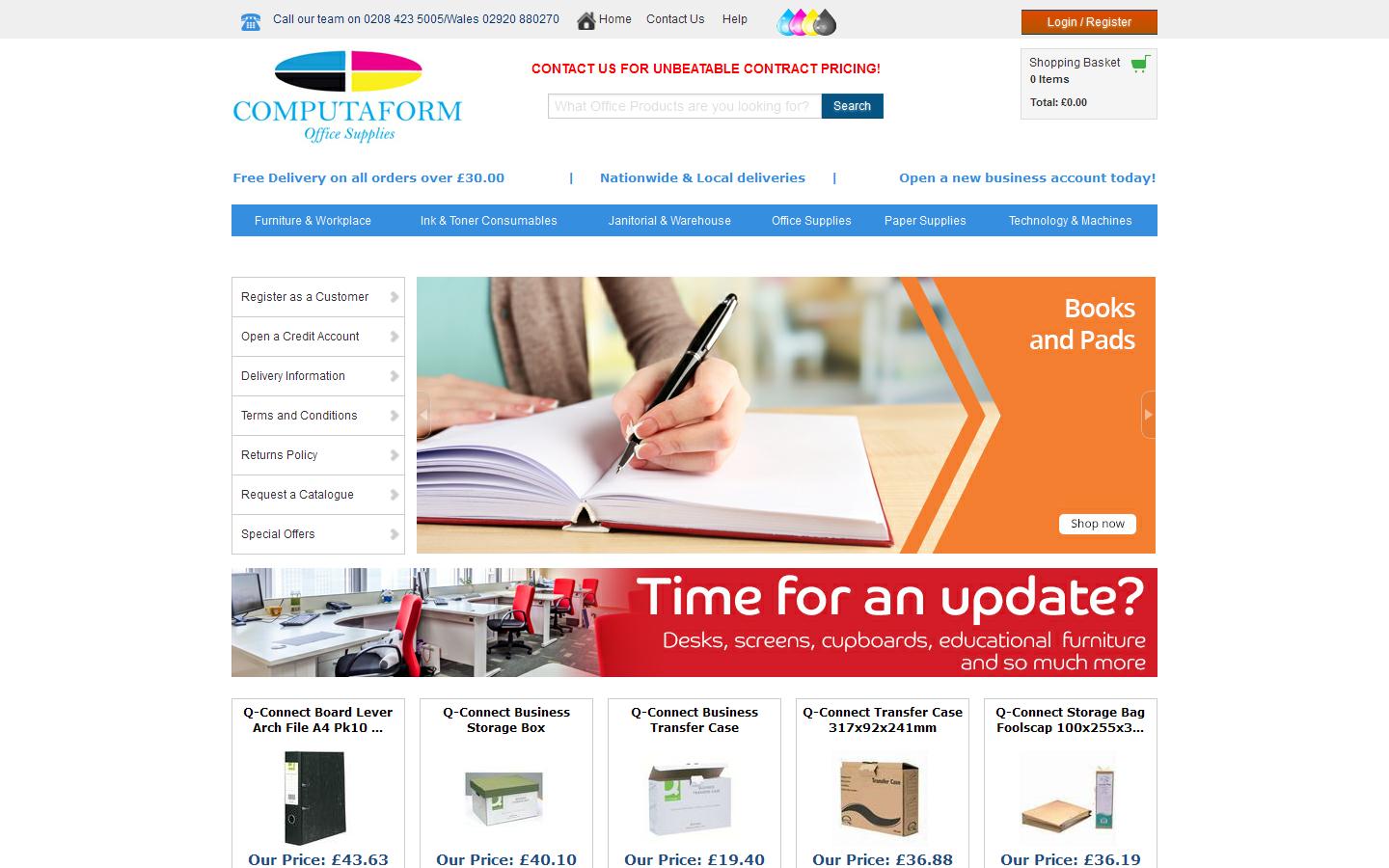 Computaform UK Ltd Website