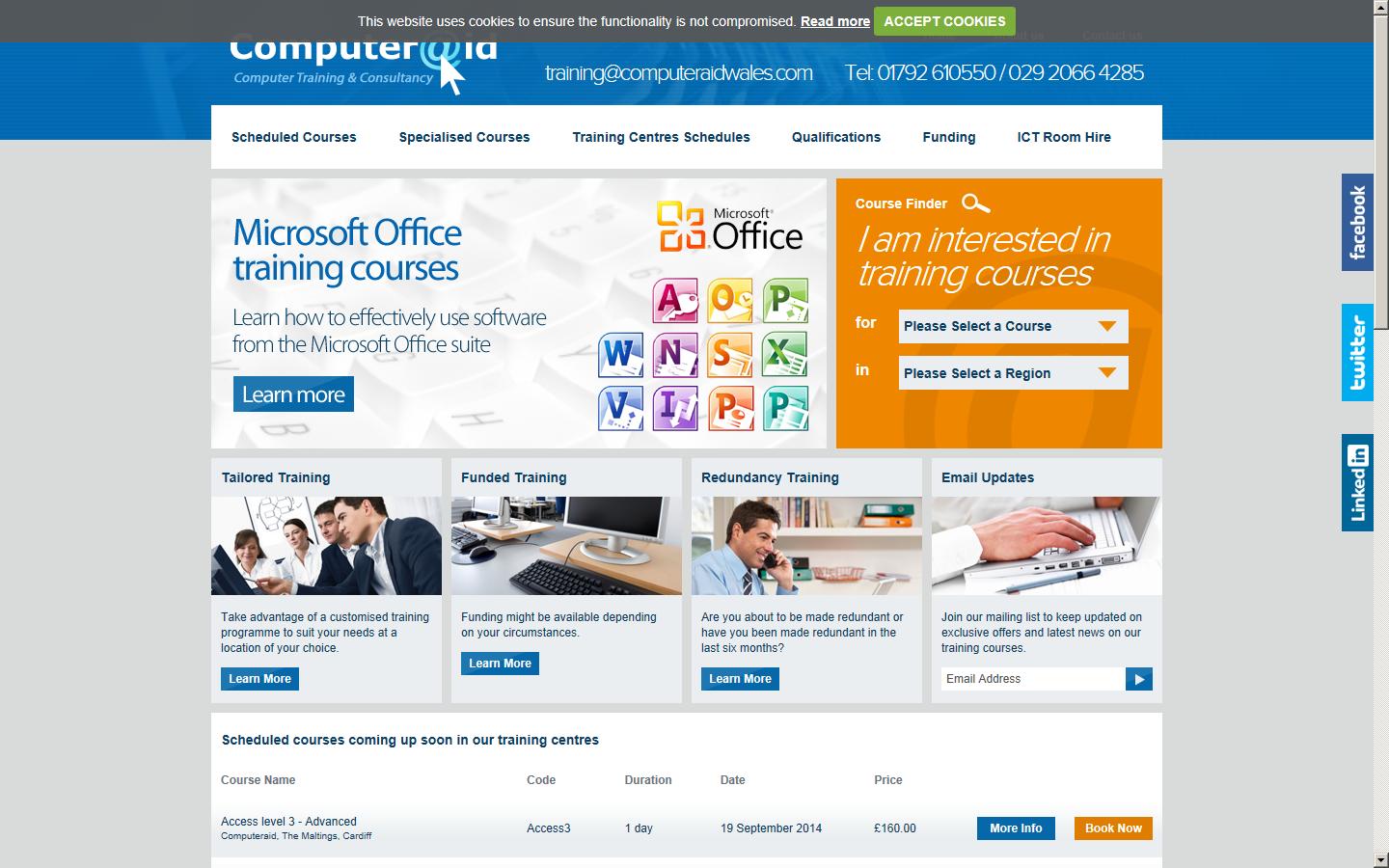 Computeraid Ltd Website