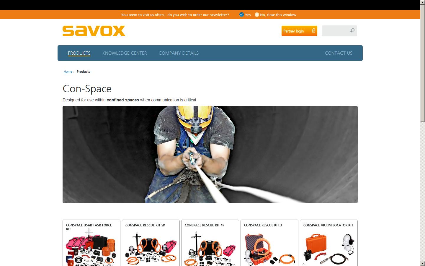 Con-Space Communications (UK) Ltd  Website