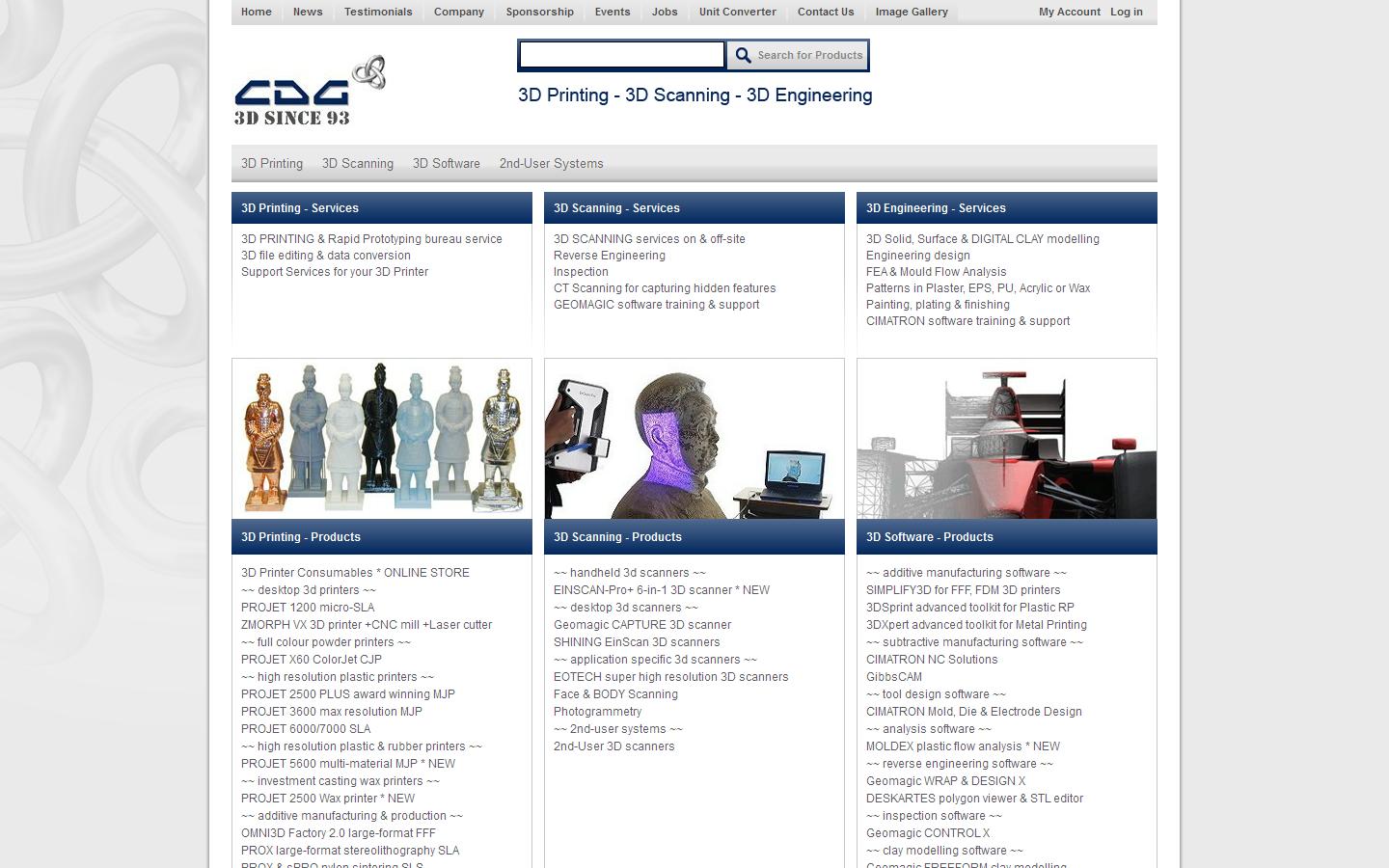 Concurrent Design Group Website
