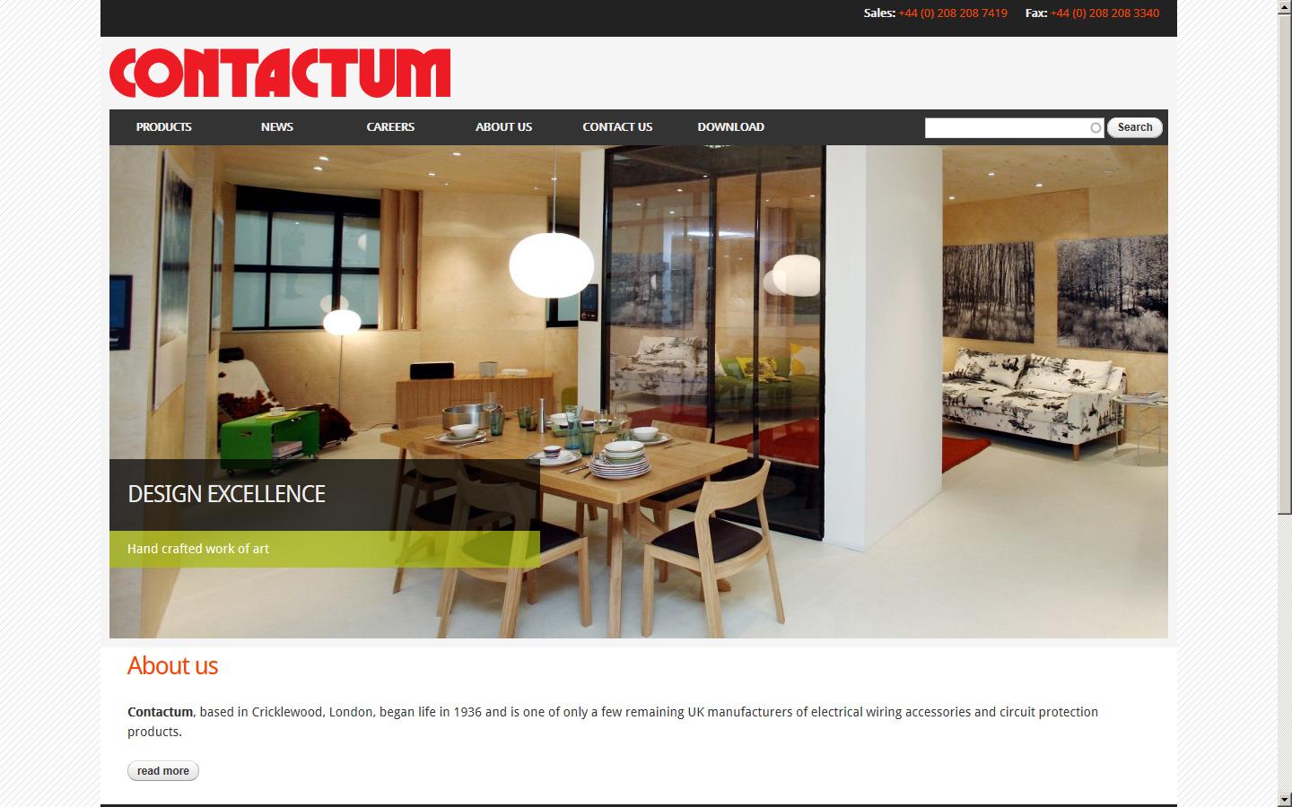 Contactum Ltd Website
