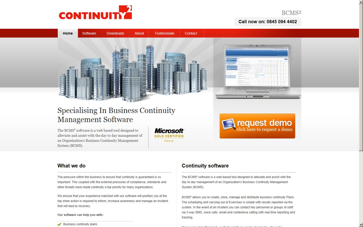 Continuity2  Website