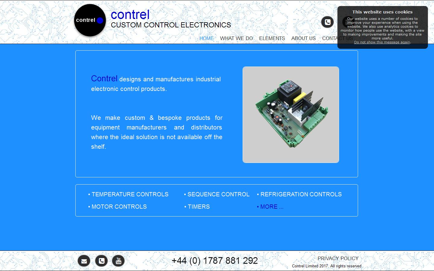 Contrel Ltd Website