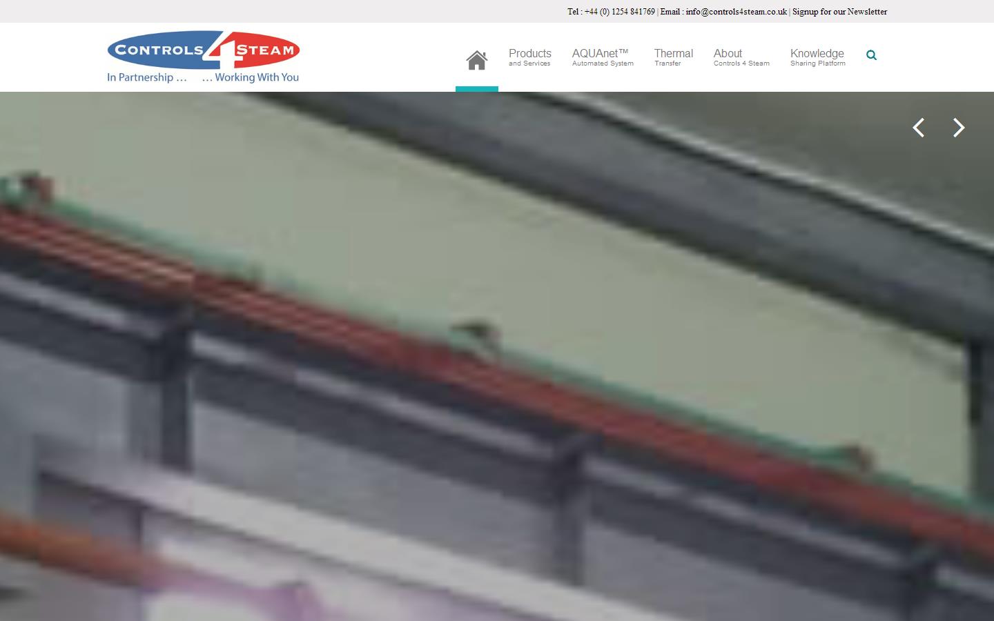 Controls 4 Steam UK Ltd Website