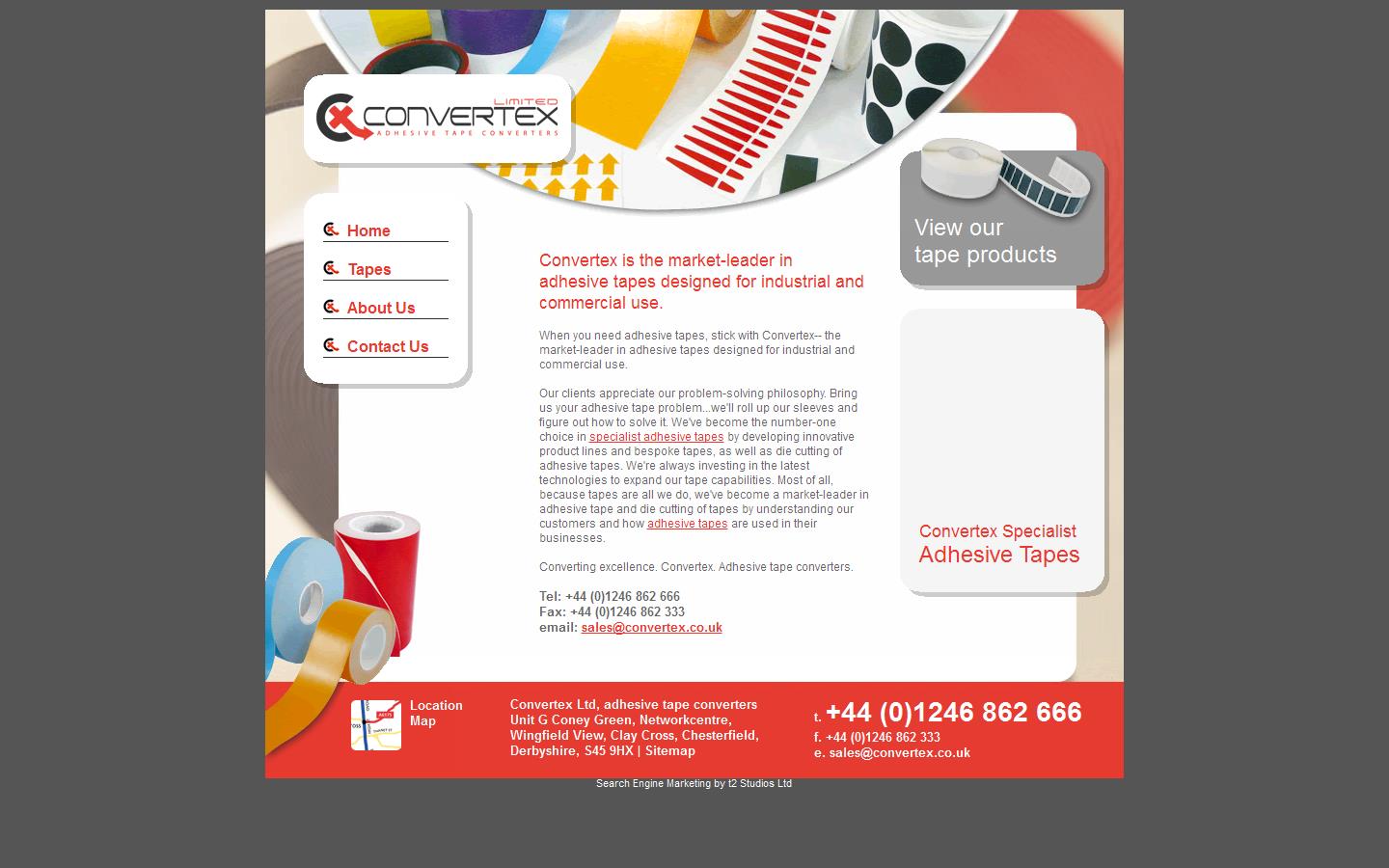 Convertex Ltd Website