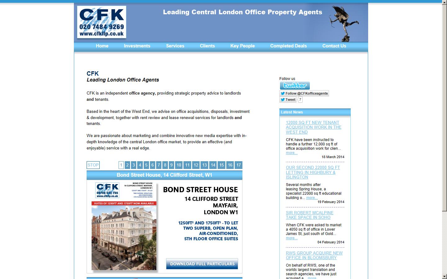 CFK LLP Website