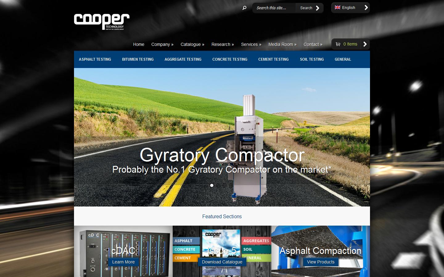 Cooper Technology Website