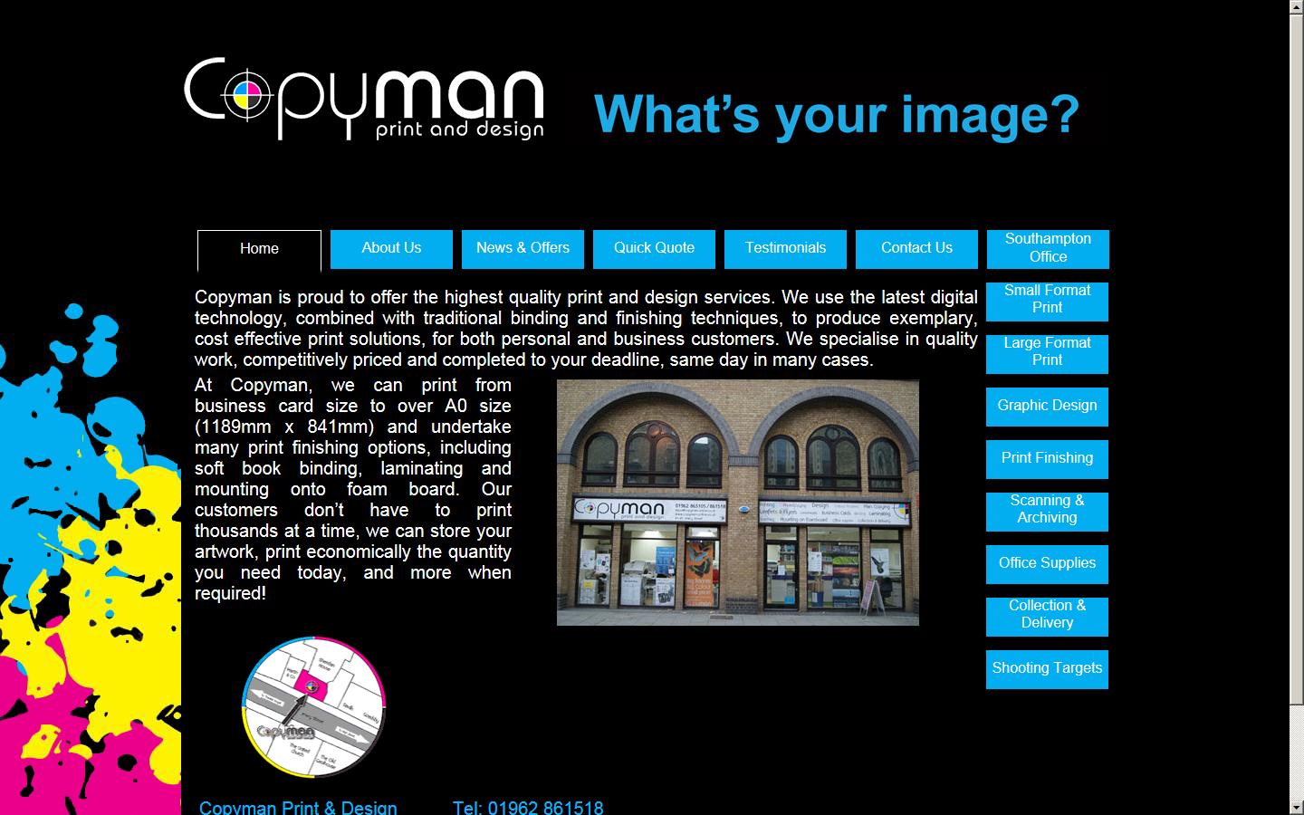 Copying Centre Ltd  Website