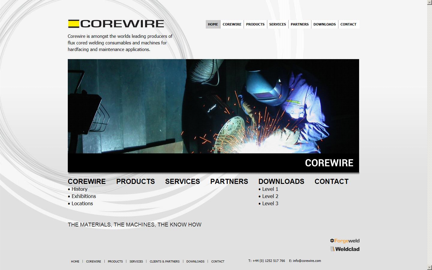 Corewire Ltd Website
