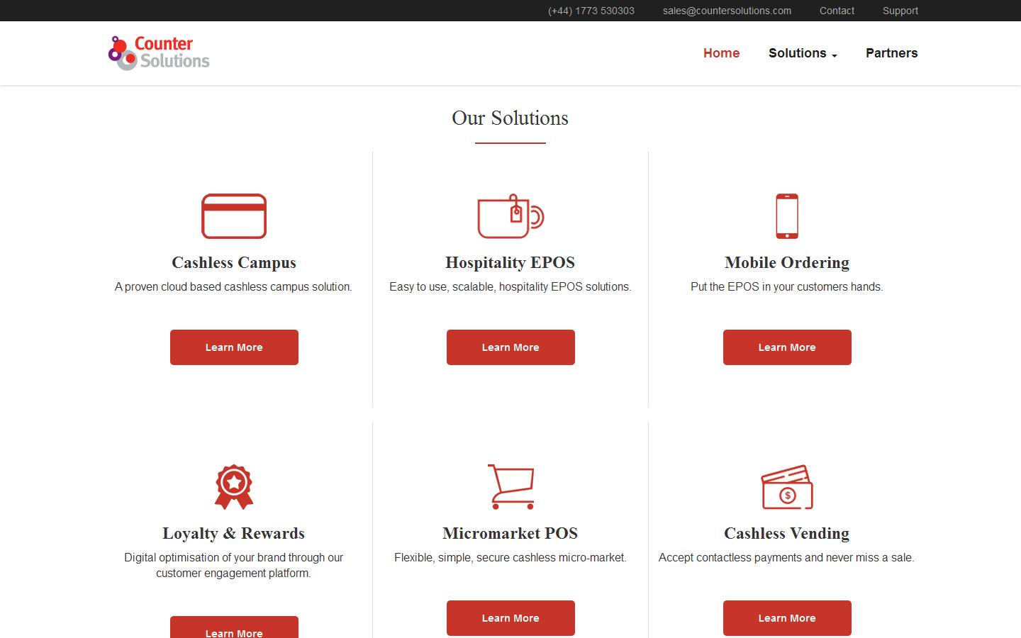 Counter Solutions Ltd Website