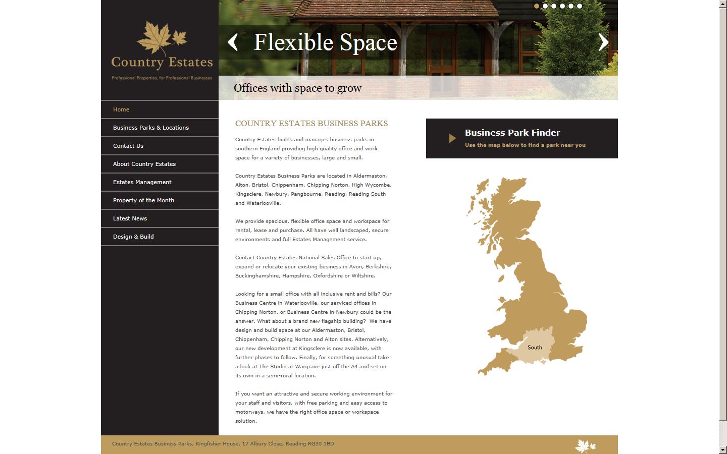 Country Estates Ltd Website