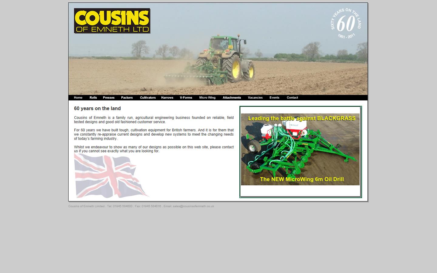 Cousins of Emneth Ltd Website