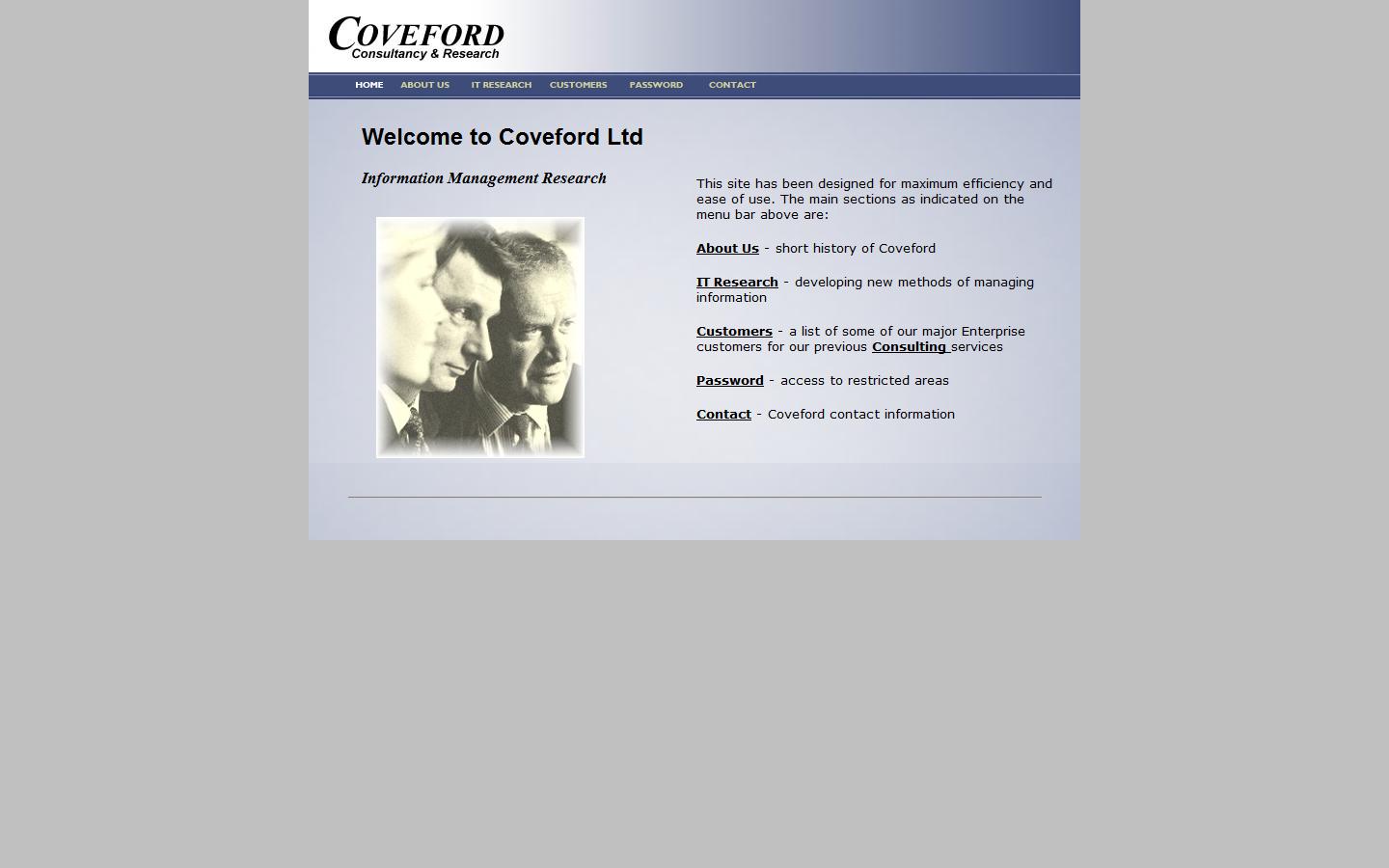 Coveford Ltd Website
