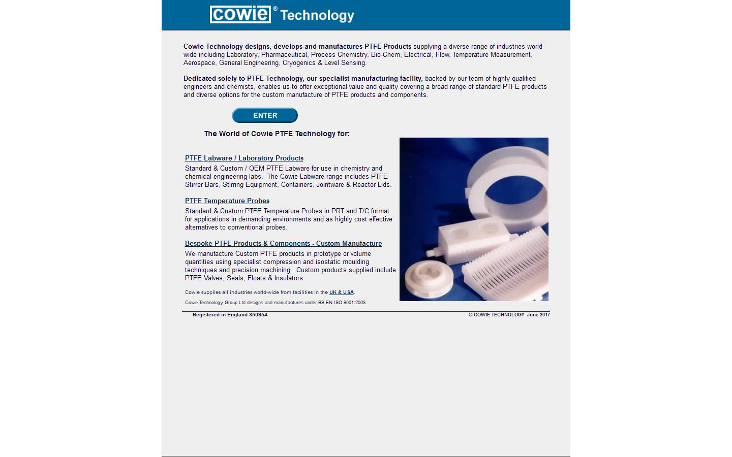 Cowie Technology Group Ltd Website