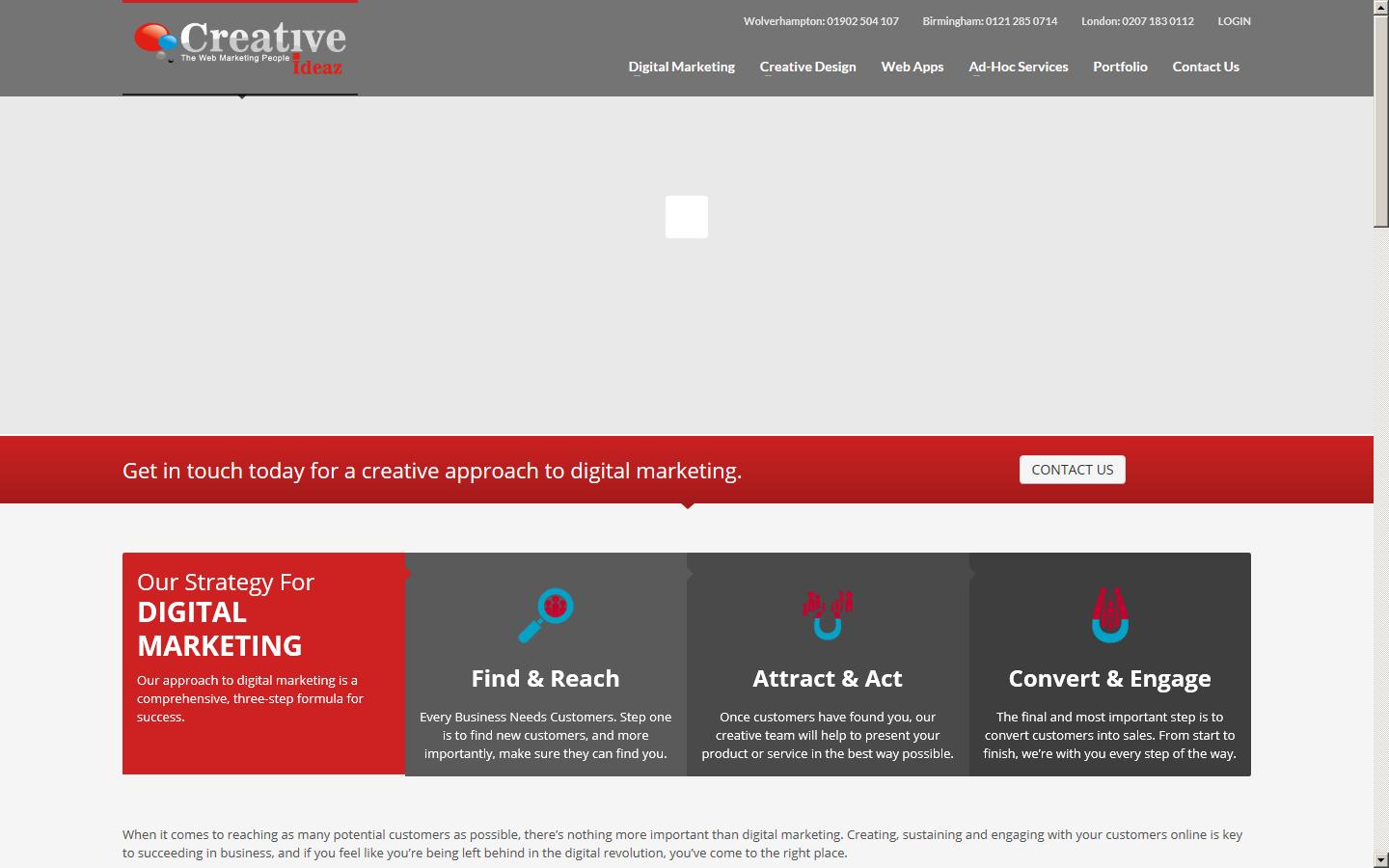 Creative Ideaz UK Ltd Website