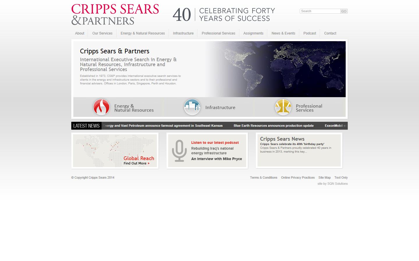 Cripps Sears & Partners Website