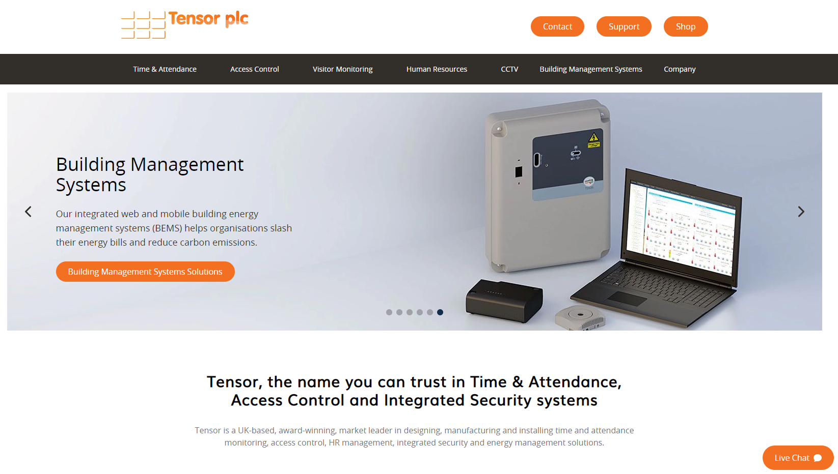 Car Park Barriers & Turnstiles Website