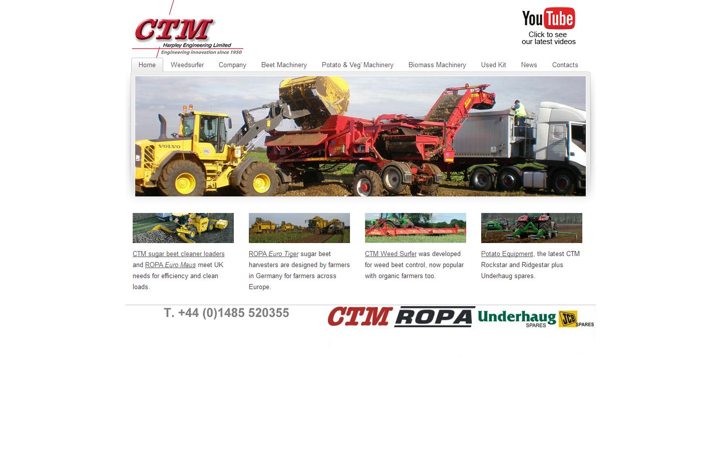 CTM Harpley Engineering Ltd Website