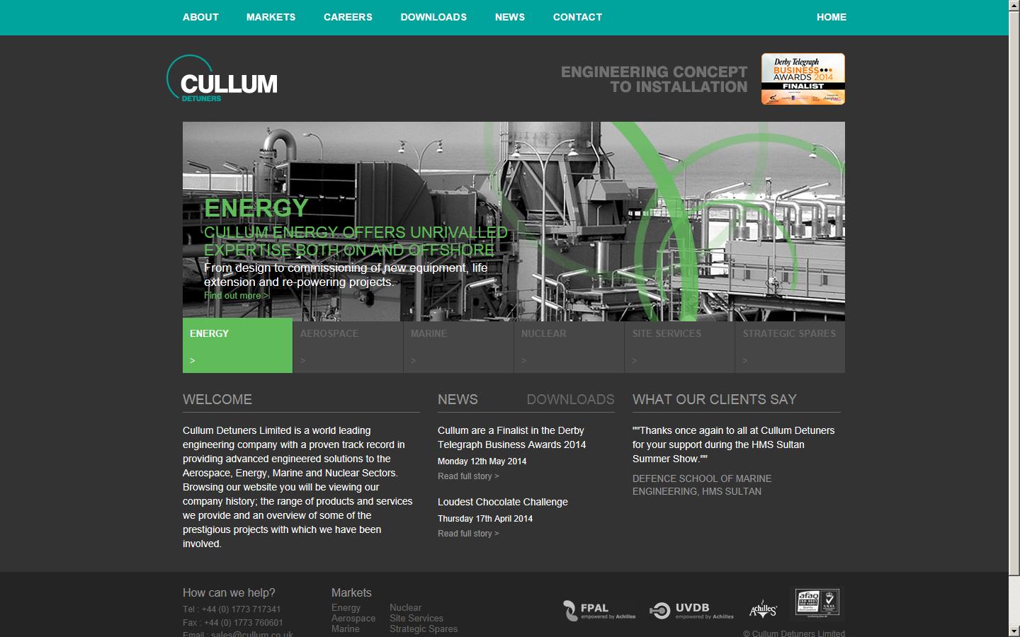 Cullum Detuners Ltd Website