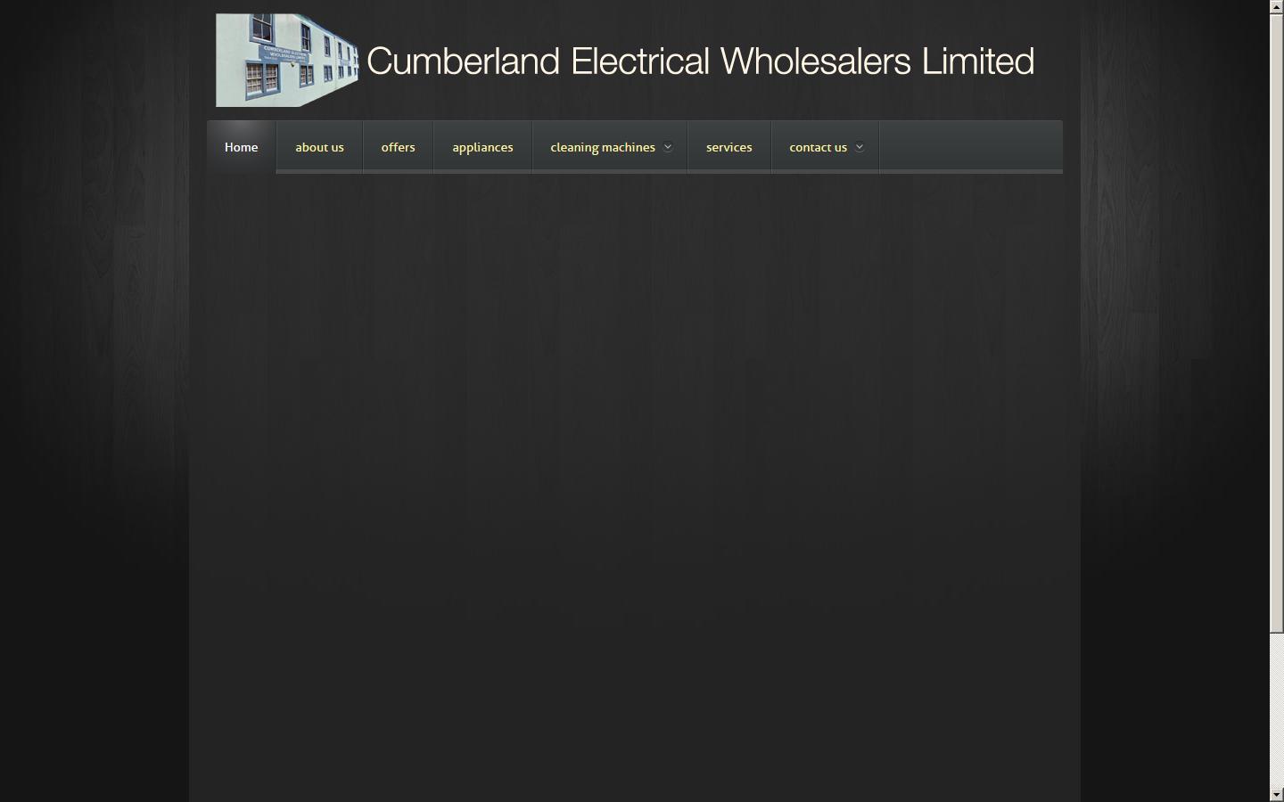Cumberland Electrical Wholesalers Website