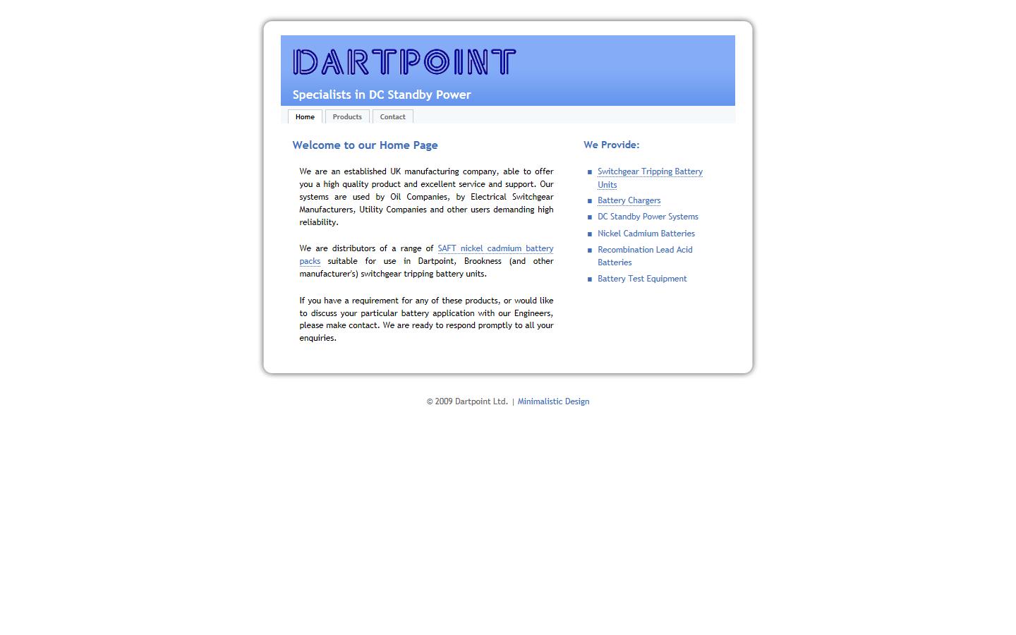 Dartpoint Ltd  Website