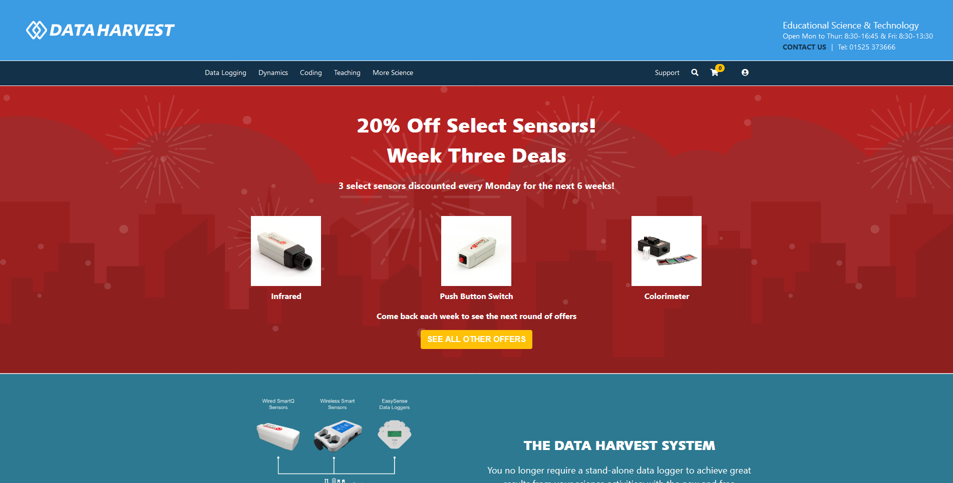 Data Harvest Group Ltd Website