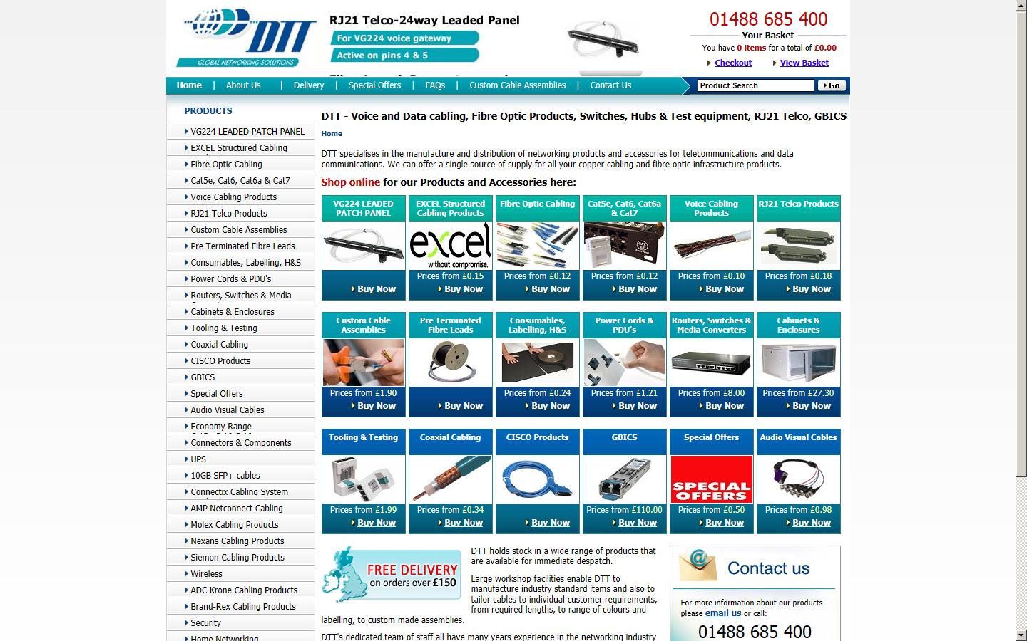 Data Termination Technology Website